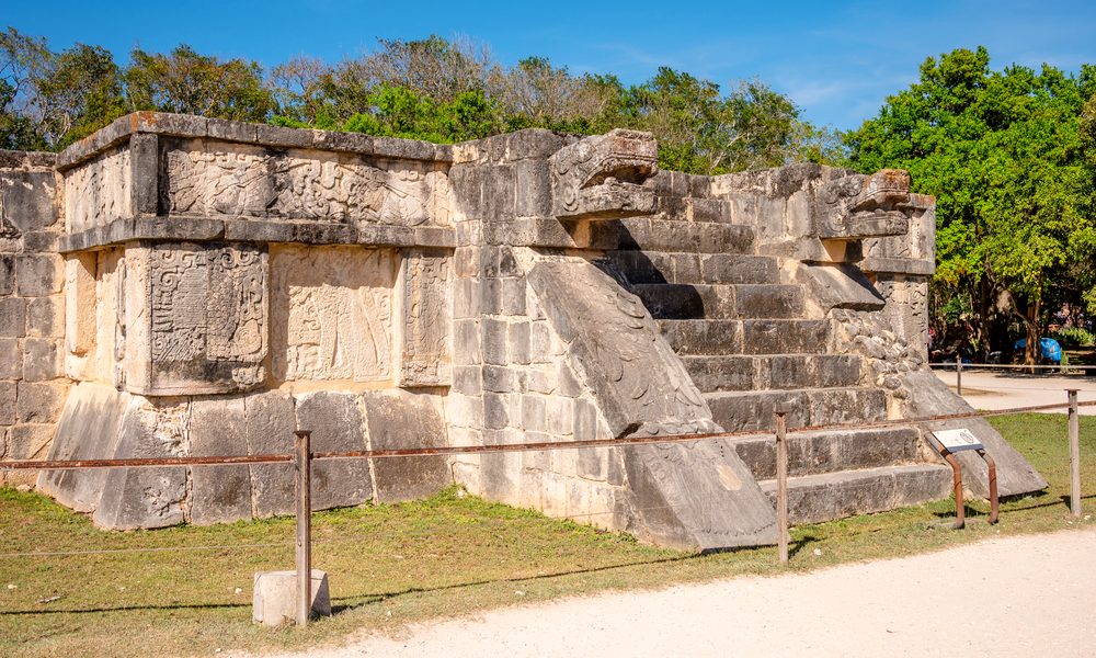Tempio Aquile Giaguari Chichen Itza
