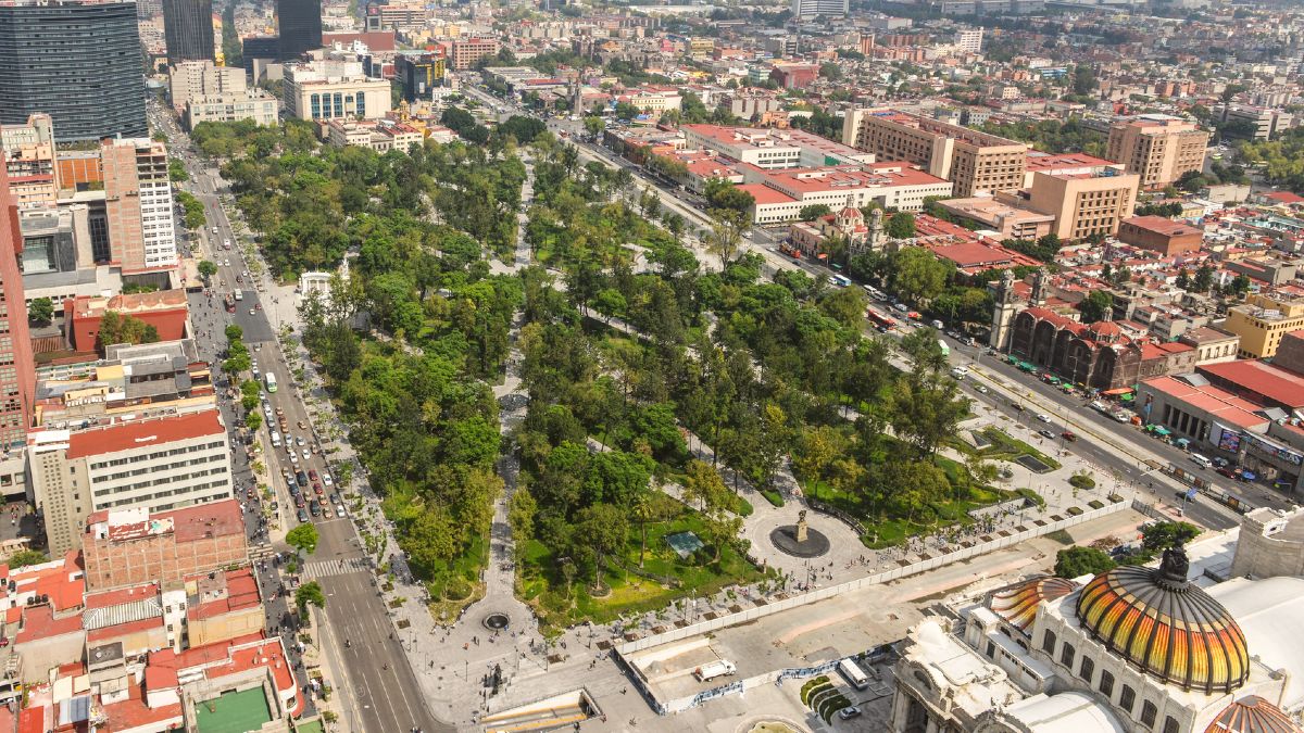 Alameda Central Citta del Messico