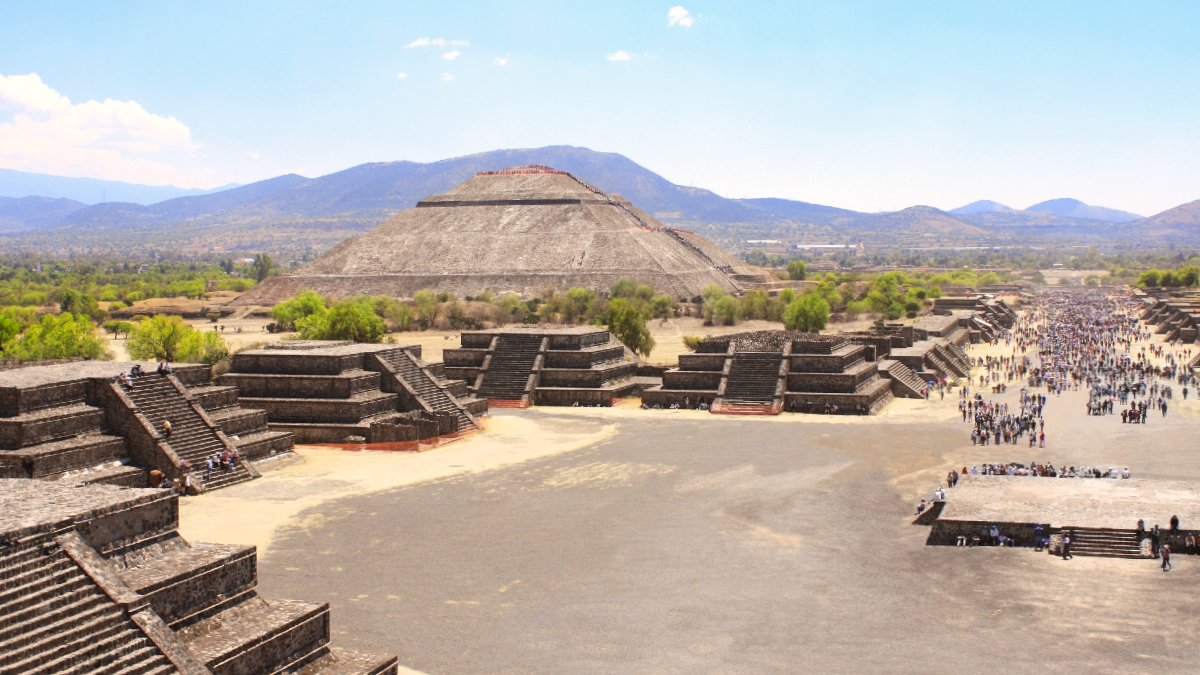 Teotihuacan Citta del Messico Piramide del Sole
